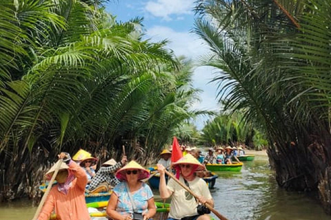 Hoi An: Basket Boat Ride in the Coconut Forest Tour experience include option hotel Pick up and Drop-off
