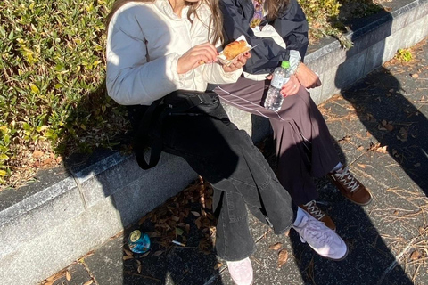 E-Bike Tour in Kyoto with Asuka, Japanese graduate student