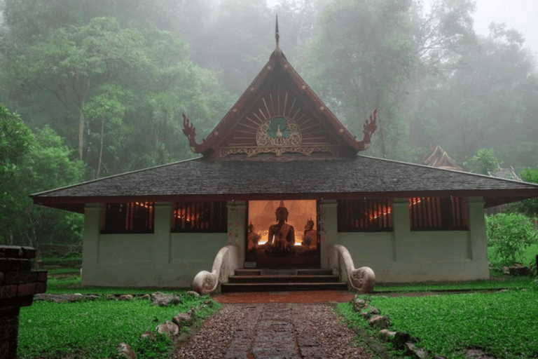 Chiang Mai: Doi Suthep soluppgång , Hmong Village &amp; Wat Pha Lat