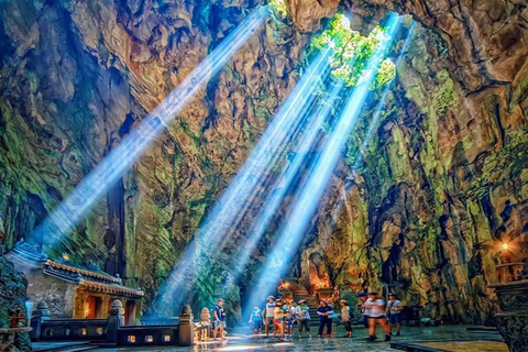 Da Nang:Marble Mountains-Am Phu Cave-Linh Ung Pagoda(option) Da Nang: Marble Mountains - Am Phu Cave