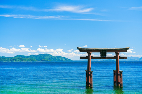 Lake Biwa & Omi Hachiman Day Tour from Osaka or Kyoto Departure from Osaka