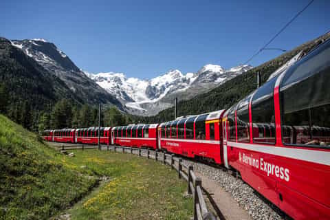 From Milan: Swiss Alps Bernina Red Train & St. Moritz - 2026 (Verified Reviews)