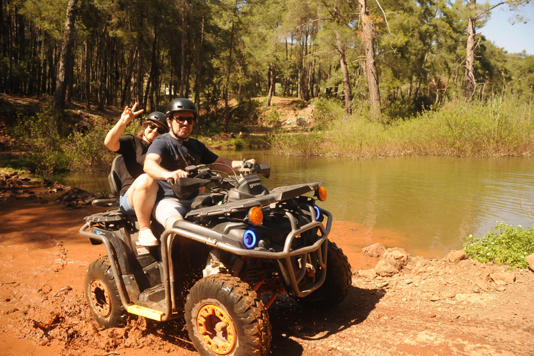 Fethiye Quad Bike - ATV Quad Safari Tour (Private Track, Lake, Forest, Mud) Single Quad Ride - 1 PERSON 1 QUAD