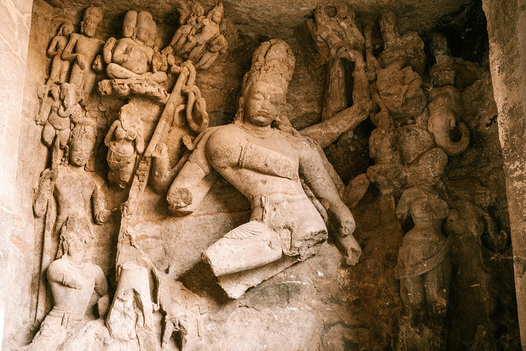 Visite des grottes d&#039;Elephanta à Mumbai - Options pour groupes et particuliersVisite en petit groupe