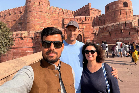 Agra Fort, Baby Taj & Mehtab Bagh Express Entry Tickets Tour with Private Car, Driver and Professional Tour Guide