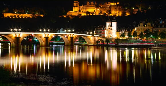 Heidelberg at Night - Photo Walk