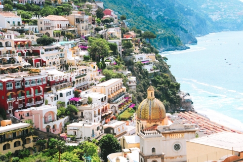Z Rzymu: całodniowa wycieczka do Pompei i wybrzeża Amalfi