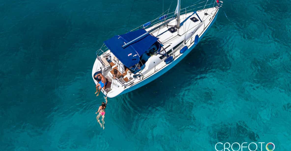 Afbeelding 18 van Zadar: luxe dagzeiltocht op jacht met lunch en drankjes