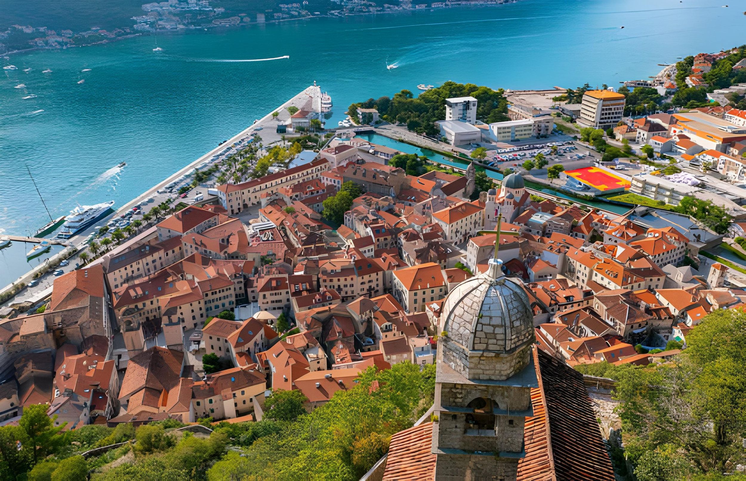 Ab Tirana/Durrës: Montenegro-Tour zum UNESCO-Weltkulturerbe Kotor und nach Sveti Stefan