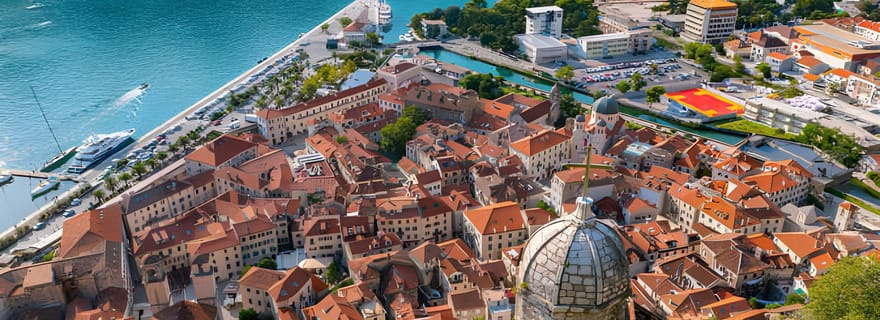 Tirana/Golem/Durrës : excursion au Monténégro (Budva, Kotor, St Stefan)