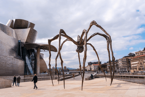 Tour privato del Guggenheim di Bilbao con guida ufficialeTour privato del Museo Guggenheim di Bilbao con guida ufficiale