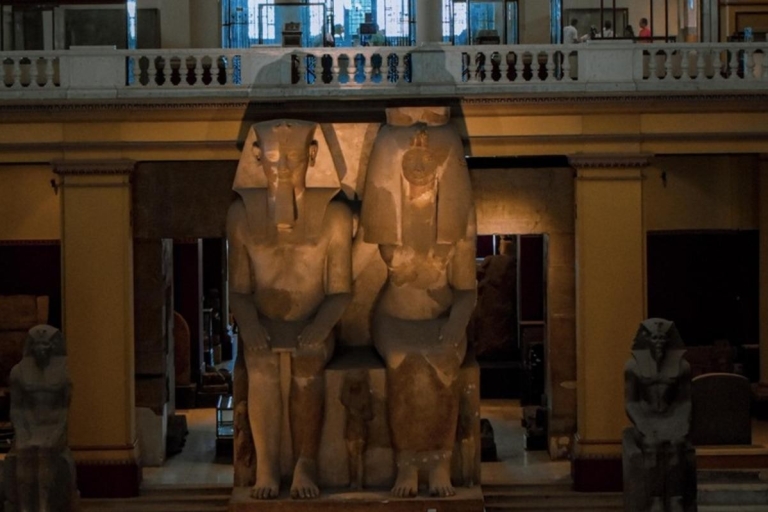 Kair: Wycieczka do piramid i Muzeum Egipskiego oraz starego Kairu