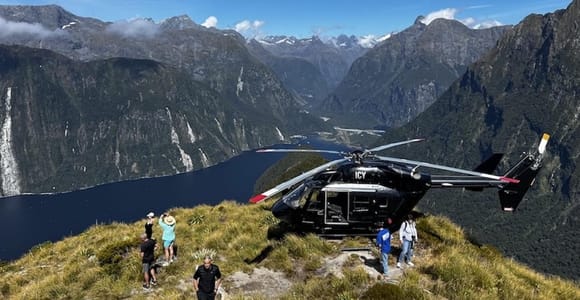 Milford Sound Helicopter Flight from Queenstown | 1.25 hours