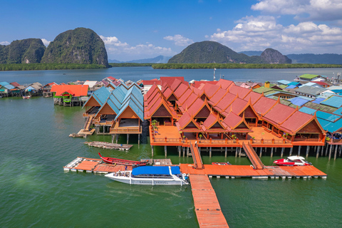 Khao Lak: Swift Power Catamaran Glide to James Bond Island