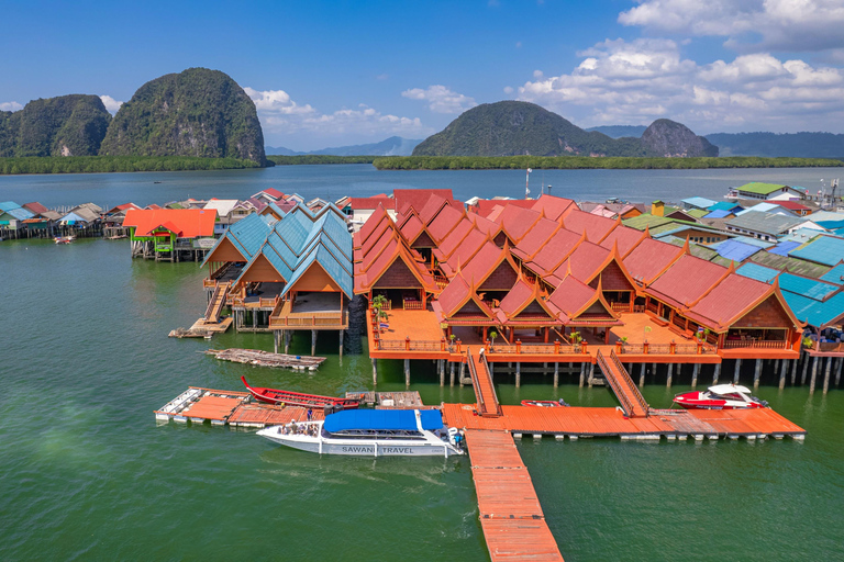 Khao Lak: Swift Power Catamaran Glide to James Bond Island