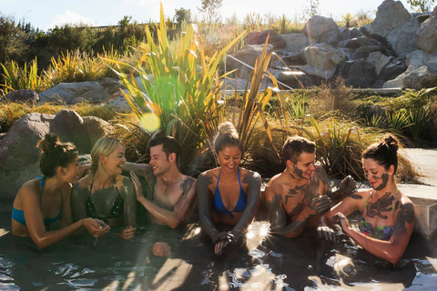 Desde Auckland:Baño de barro de Hell&#039;s Gate y excursión por los lugares más destacados de Rotorua