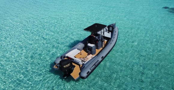 La Maddalena Archipelago: Private Trip by Zodiac (RIB) 8.50
