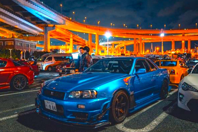 Tokio: Noc samochodów w Daikoku i spotkanie z JDM ExperienceTokio: Noc samochodów Daikoku i spotkanie JDM Experience