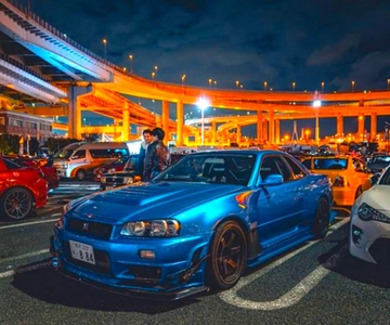 Tokyo: Daikoku Car Night & Meet JDM Experience