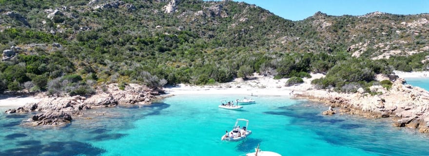 Palau ou La Maddalena : sortie en bateau dans l'archipel