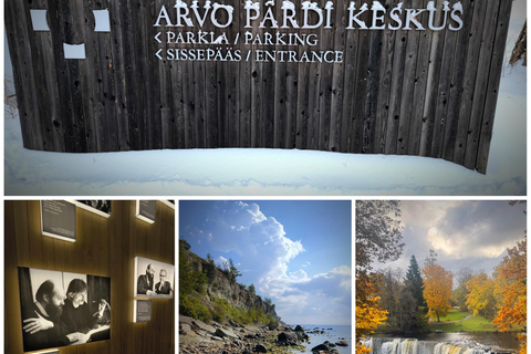 Arvo Pärt Experience: Centre Visit, Sea Cliffs & Waterfall