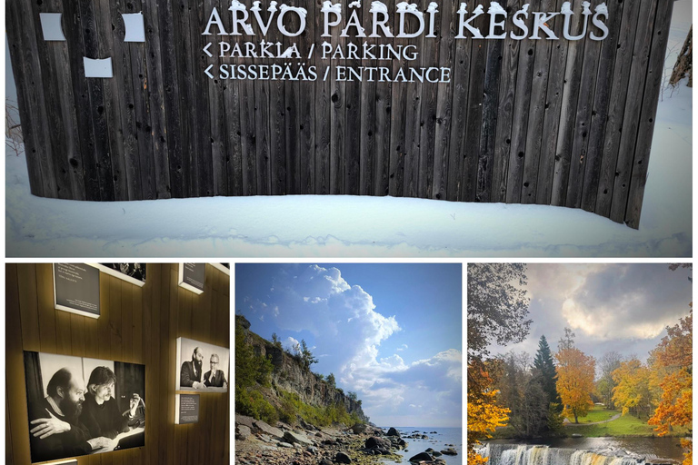 Arvo Pärt Experience: Centre Visit, Sea Cliffs & Waterfall