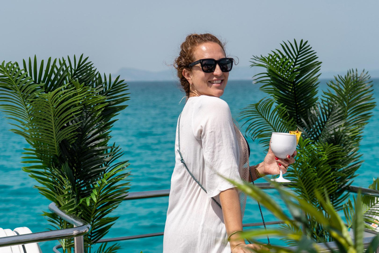 Ibiza: Formentera Tour with Meals Water Activity & Open Bar