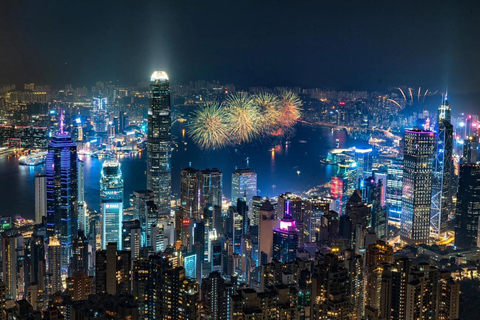 Hong Kong: Night Cruise & Buffet Dinner with Hotel Pickup