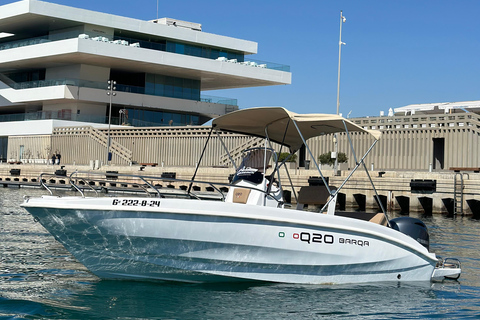 BOAT WITH LICENSE IN VALENCIA California