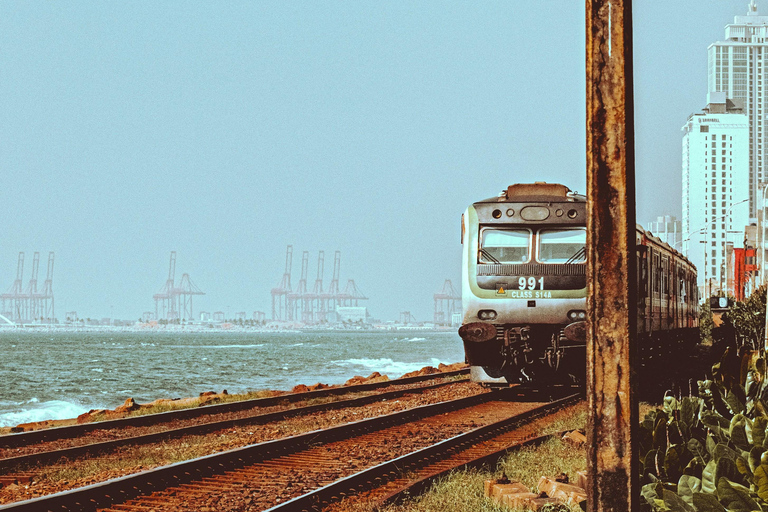 Colombo: Train, Bus, and Tuk Tuk Tour with Snacks