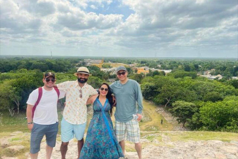 From Mérida: Chichén Itzá, Cenote, and Izamal Day Trip