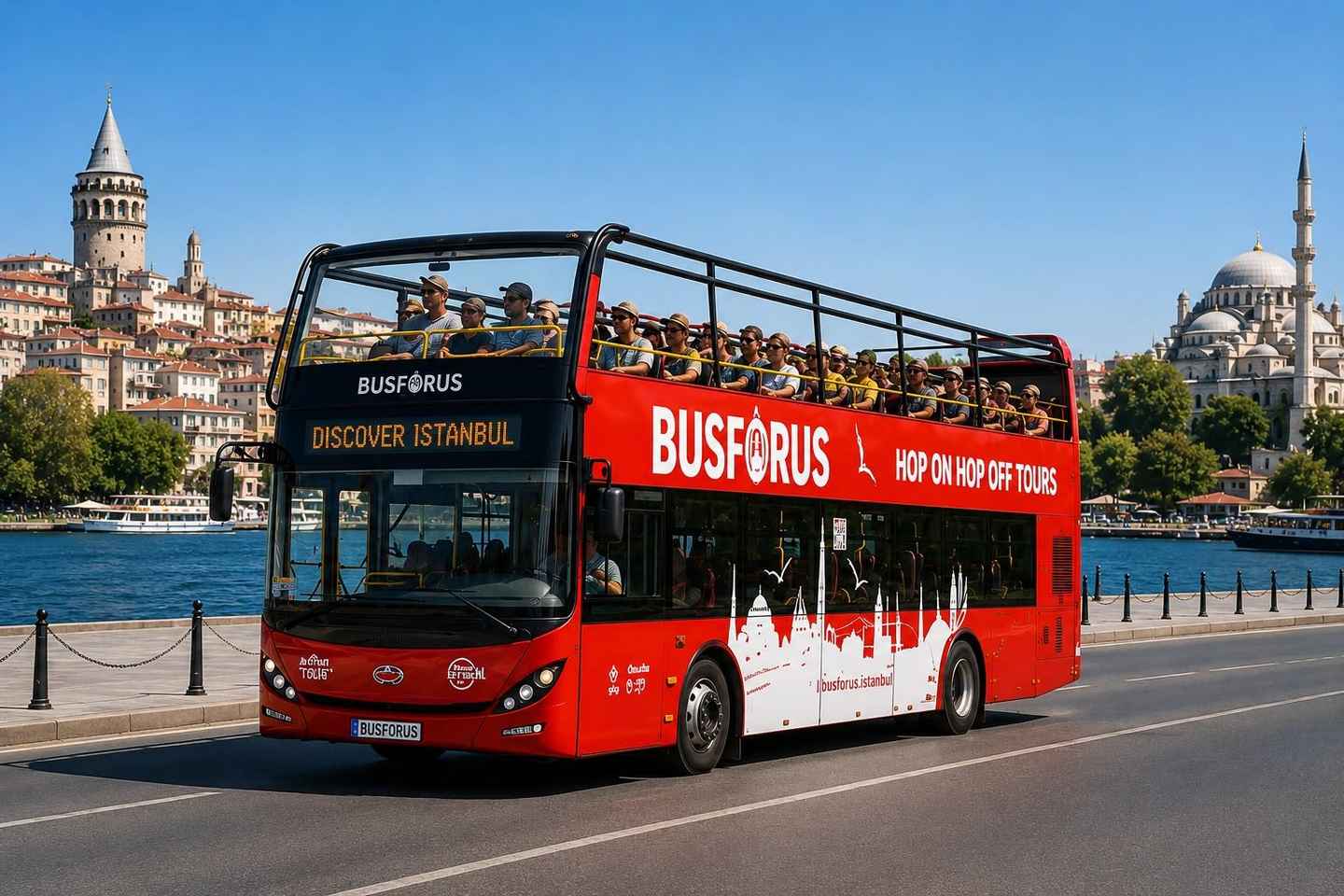 Istanbul Hop On Hop Off Bus\24 Hours Ticket - Istanbul Hop On Hop Off Bus\24 Hours Ticket