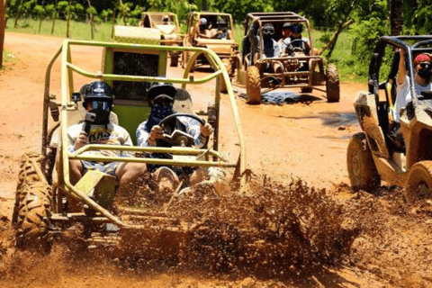 Dune Buggies Beach Macao avec Cenote et Maison Typique