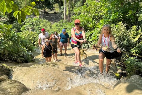 Chiang Mai : Excursion d'une journée à la cascade de Sticky et au rafting