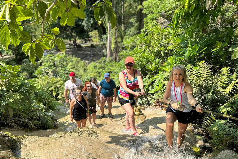 Chiang Mai : Excursion d'une journée à la cascade de Sticky et au rafting