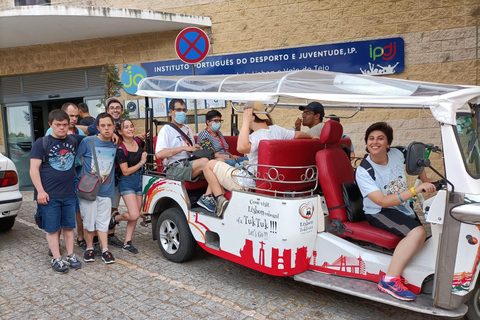 Lisbon: Urban adventure on board of a Tuk Tuk Lisbon Tuk Tuk Tour 2h