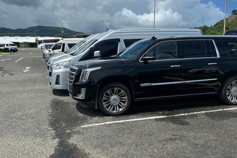 St Lucia: Luxury Escalade Transfers