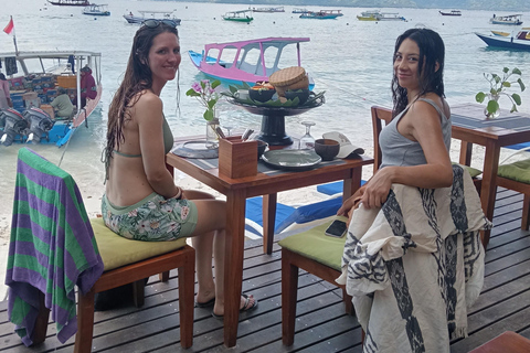 Lombok: 3 Gili Snorkeling Trip with Turtles, Statues & GoPro Starting from Lombok (Round trip Hotel transfer)