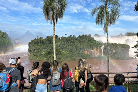 Visite privée des chutes d&#039;Iguaçu côté brésilien et argentin