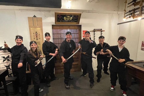 Tokyo: Ninja Experience Cafe Asakusa ・Sasuke course