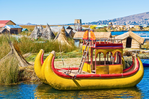 Puno: Lake Titicaca Tour with Uros Islands & Lunch
