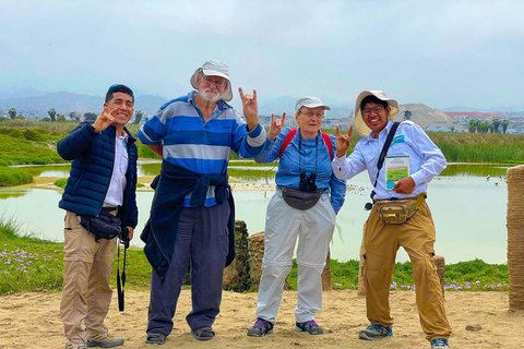 Dernier petit refuge de faune sauvage à Lima