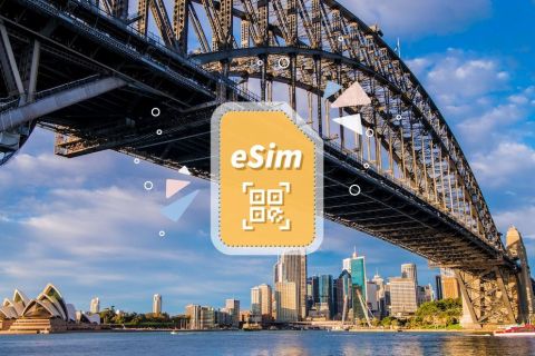 Australia: eSIM Mobile Data Plan with New Zealand Coverage