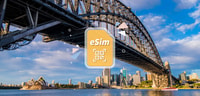Australië, eSIM Mobile Data Plan met Nieuw-Zeeland Dekking - Hizvo
