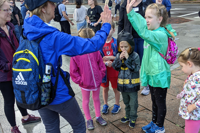 Tour a pie por Boston para niños