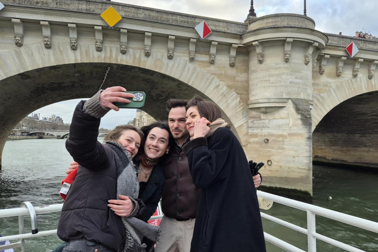 Seine River Sightseeing Guided Cruise Vedettes du Pont Neuf Departure Time - 12:00 pm