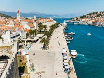 Spalato/Trogir: Tour in motoscafo della Laguna Blu e delle 3 isole