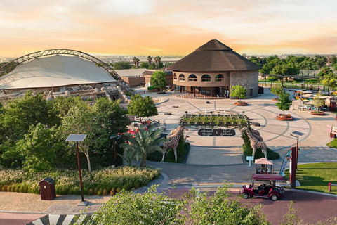 Dubai: Dubai Safari Park Entry Pass Safari Park Pass with Train and Explorer Safari Tour