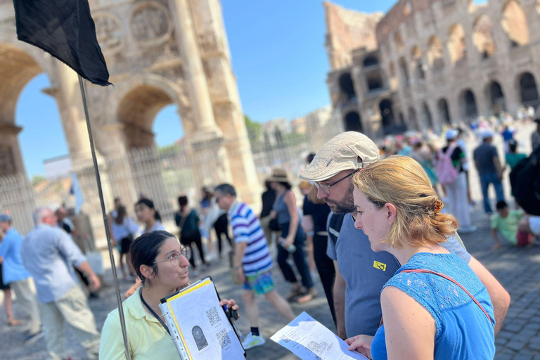Rome: Colosseum Express Experience with Audio Guide App Skip-the-Line Self-Guided Tour