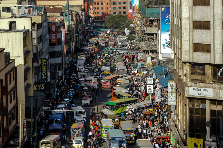 Nairobi: Paseo en Matatu y Comida Callejera
